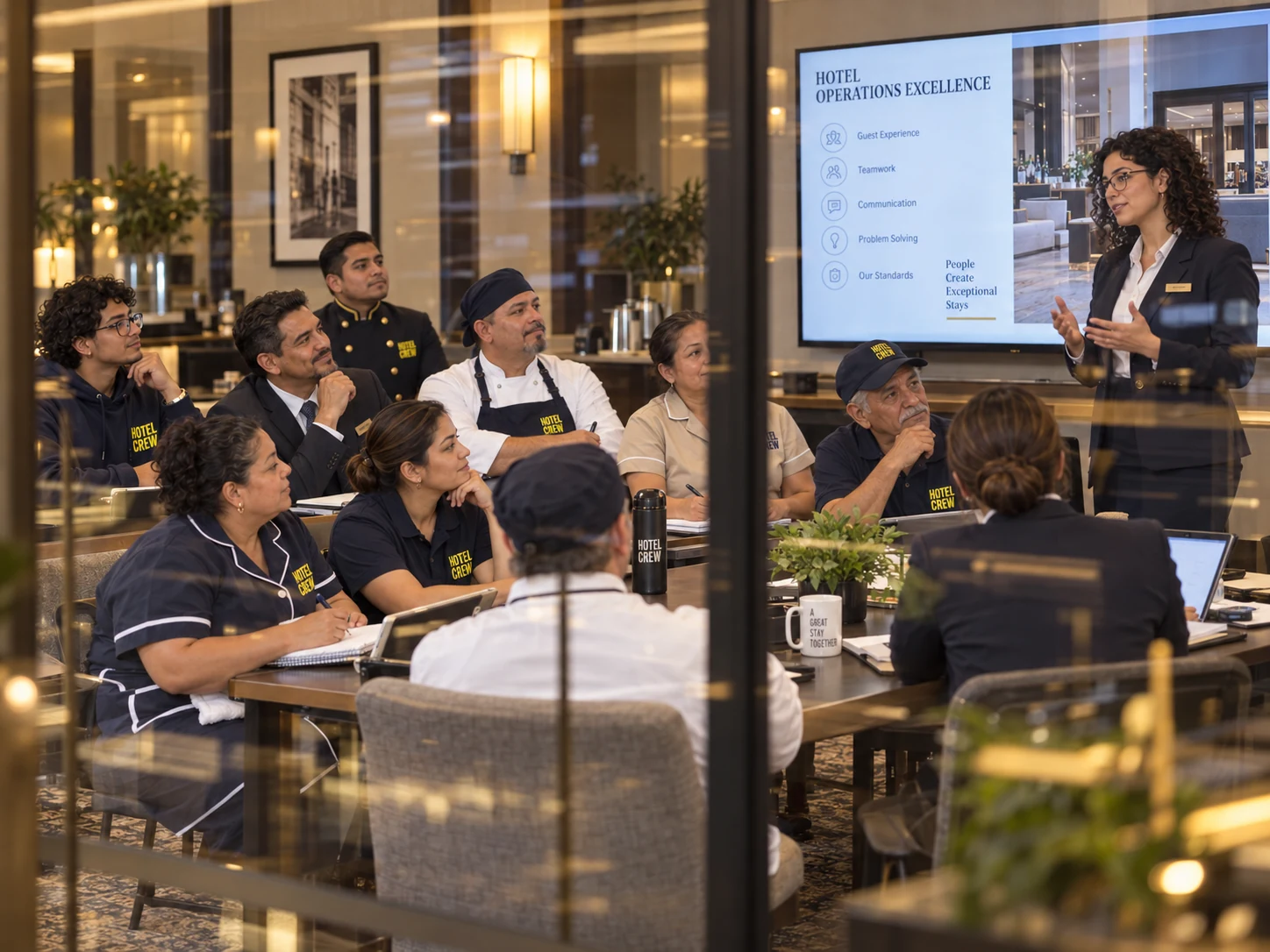 Capacitación gratis en la academia de Hotel Crew