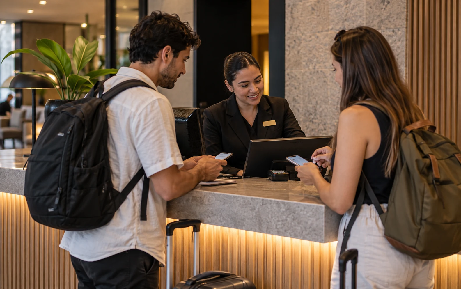 Inglés para el check-in y el check-out