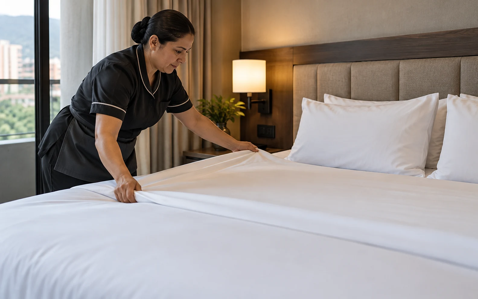 Tendido de una cama