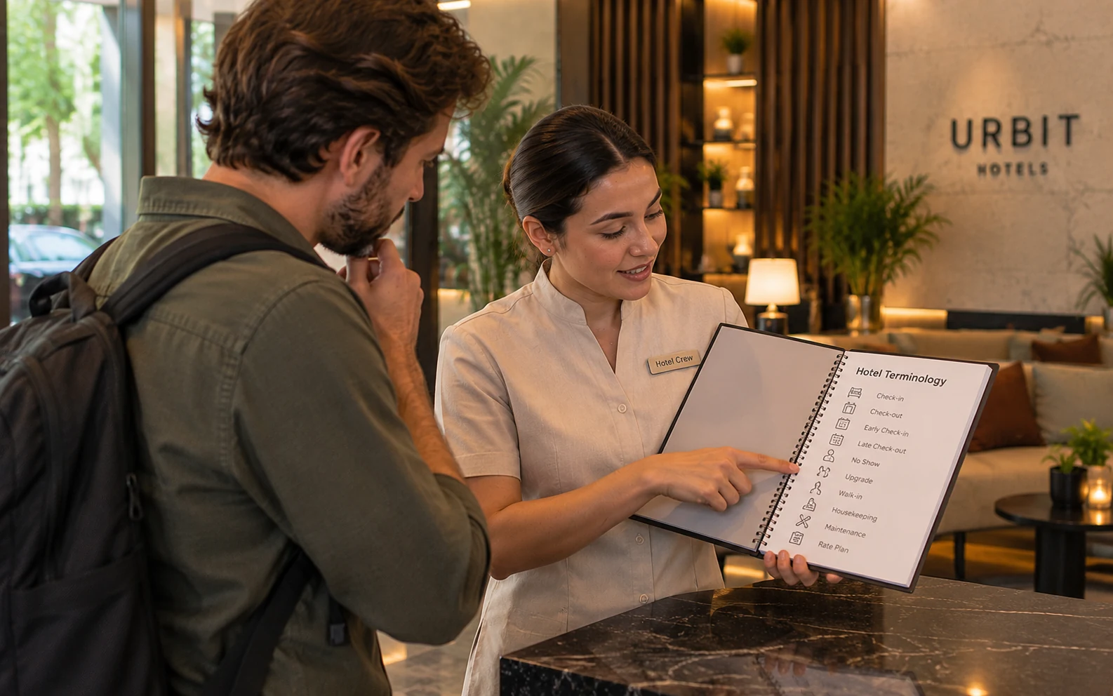 Terminología esencial de hotelería